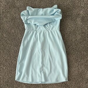 Lucy in the Sky Light Blue Mini Dress